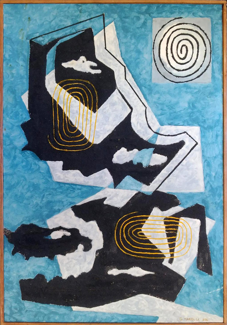 Giulio Marelli La nascita del vento 1954